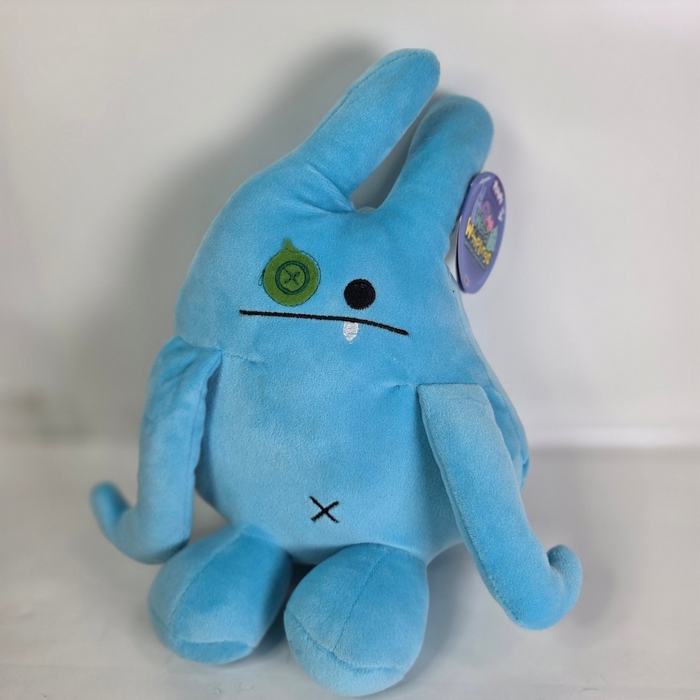 Ploofs Weird Wumplings Clawdia Blue Monster Plush Toy RMS Stuffed Alien NWT 9"